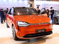 People view cars at the 16th Shandong International Auto Show in Qingdao, China, on December 13, 2024. (