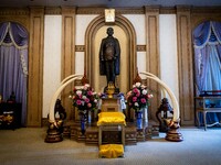 A general view shows the inside of The Ministry of Interior of Thailand, a government agency that oversees administration, internal security...