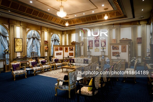 A general view shows the inside of The Ministry of Interior of Thailand, a government agency that oversees administration, internal security...