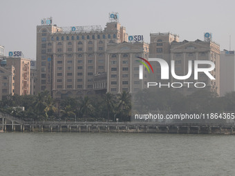 The State Bank of India (SBI) regional office building is pictured in Kolkata, India, on December 13, 2024. (