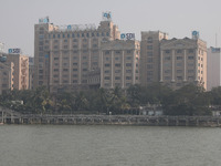 The State Bank of India (SBI) regional office building is pictured in Kolkata, India, on December 13, 2024. (