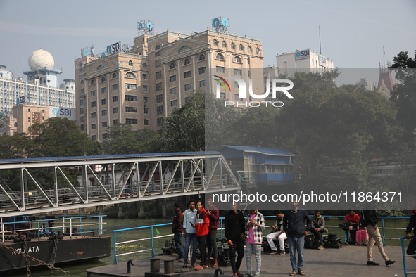 The State Bank of India (SBI) regional office building is pictured in Kolkata, India, on December 13, 2024. 