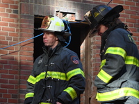 One construction worker dies and one construction worker is injured in a construction accident in Manhattan, New York, United States, on Dec...