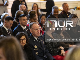 On December 13, 2024, the First Lady, Jill Biden, hosts a U.S. Marine Corps Reserve Toys for Tots event at the White House with local Marine...