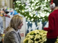 On December 13, 2024, the First Lady, Jill Biden, hosts a U.S. Marine Corps Reserve Toys for Tots event at the White House with local Marine...