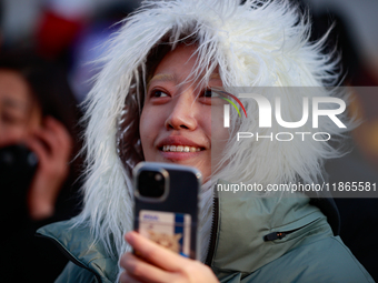 Approximately 2 million citizens gather in Yeouido, Seoul, South Korea, on December 14, 2024, calling for the impeachment of President Yoon...