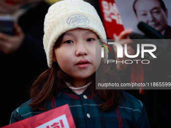 Approximately 2 million citizens gather in Yeouido, Seoul, South Korea, on December 14, 2024, calling for the impeachment of President Yoon...