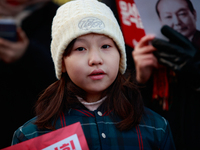 Approximately 2 million citizens gather in Yeouido, Seoul, South Korea, on December 14, 2024, calling for the impeachment of President Yoon...