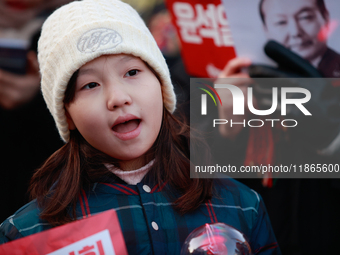 Approximately 2 million citizens gather in Yeouido, Seoul, South Korea, on December 14, 2024, calling for the impeachment of President Yoon...