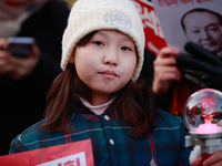 Approximately 2 million citizens gather in Yeouido, Seoul, South Korea, on December 14, 2024, calling for the impeachment of President Yoon...