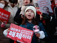 Approximately 2 million citizens gather in Yeouido, Seoul, South Korea, on December 14, 2024, calling for the impeachment of President Yoon...