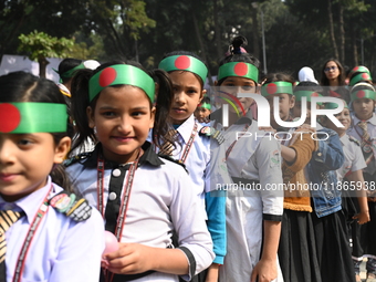 People Are Gathering To Pay Tribute To The Martyred Intellectuals At The Martyred Intellectuals Memorial At Mirpur In Dhaka, Bangladesh, On...