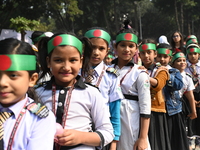 People Are Gathering To Pay Tribute To The Martyred Intellectuals At The Martyred Intellectuals Memorial At Mirpur In Dhaka, Bangladesh, On...