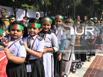 People Are Gathering To Pay Tribute To The Martyred Intellectuals At The Martyred Intellectuals Memorial At Mirpur In Dhaka, Bangladesh, On...