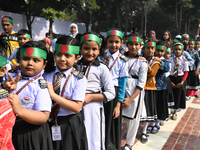 People Are Gathering To Pay Tribute To The Martyred Intellectuals At The Martyred Intellectuals Memorial At Mirpur In Dhaka, Bangladesh, On...