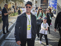 Jason Statham attends the Formula One in Abu Dhabi during the race day. F1 Etihad Airways Abu Dhabi Grand Prix at Yas Marina Circuit in Abu...