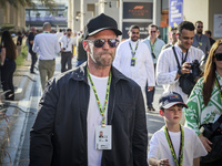 Jason Statham attends the Formula One in Abu Dhabi during the race day. F1 Etihad Airways Abu Dhabi Grand Prix at Yas Marina Circuit in Abu...