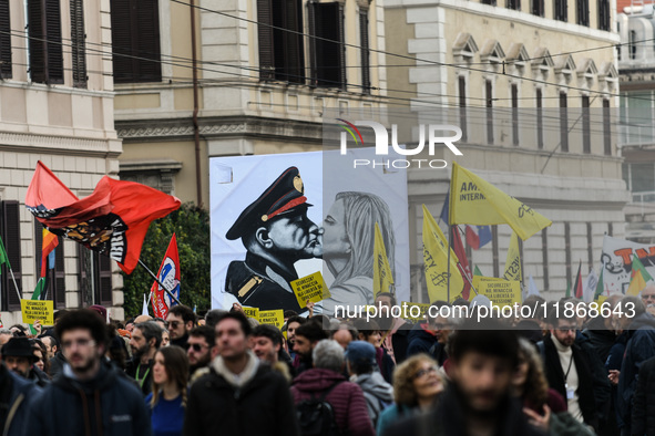 People participate in the national demonstration against the security bill, which involves over 200 groups including students, unions, assoc...