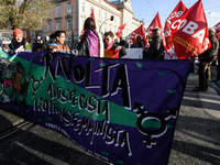 People participate in the national demonstration against the security bill, which involves over 200 groups including students, unions, assoc...