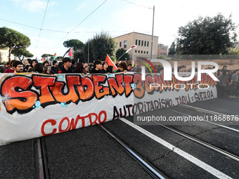 People participate in the national demonstration against the security bill, which involves over 200 groups including students, unions, assoc...