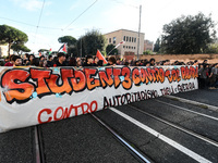 People participate in the national demonstration against the security bill, which involves over 200 groups including students, unions, assoc...