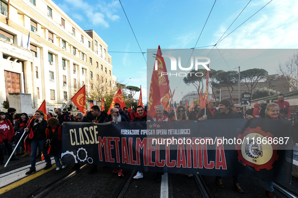 People participate in the national demonstration against the security bill, which involves over 200 groups including students, unions, assoc...