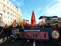 People participate in the national demonstration against the security bill, which involves over 200 groups including students, unions, assoc...