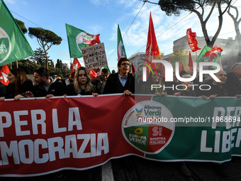 People participate in the national demonstration against the security bill, which involves over 200 groups including students, unions, assoc...