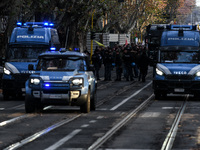 People participate in the national demonstration against the security bill, which involves over 200 groups including students, unions, assoc...