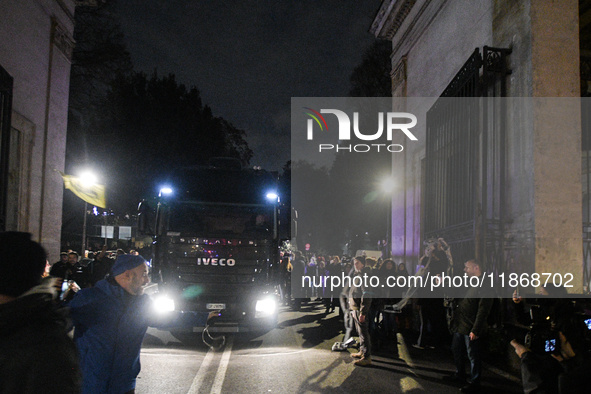 People participate in the national demonstration against the security bill, which involves over 200 groups including students, unions, assoc...