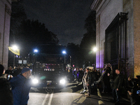 People participate in the national demonstration against the security bill, which involves over 200 groups including students, unions, assoc...