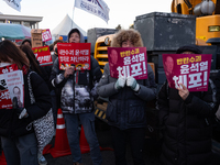 Approximately 2 million citizens gather in Yeouido, Seoul, South Korea, on December 14, 2024, calling for the impeachment of President Yoon...