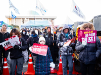 Approximately 2 million citizens gather in Yeouido, Seoul, South Korea, on December 14, 2024, calling for the impeachment of President Yoon...