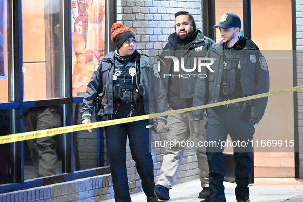 Multiple people are reported stabbed at a McDonald's restaurant in Passaic, New Jersey, United States, on December 15, 2024. On Sunday morni...