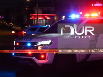 One person is killed and four other people are wounded in a mass shooting in the Hunting Park neighborhood of Philadelphia, Pennsylvania, Un...