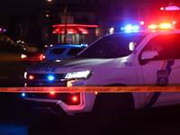 One person is killed and four other people are wounded in a mass shooting in the Hunting Park neighborhood of Philadelphia, Pennsylvania, Un...