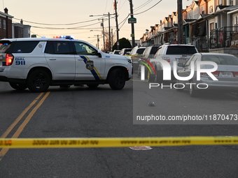 One person is killed and four other people are wounded in a mass shooting in the Hunting Park neighborhood of Philadelphia, Pennsylvania, on...