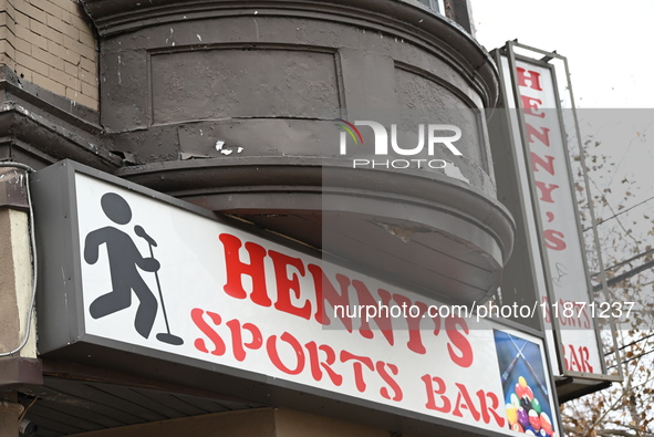 Three people are shot, and one is killed at Henny's Sports Bar in the North Philly neighborhood of Philadelphia, Pennsylvania, United States...