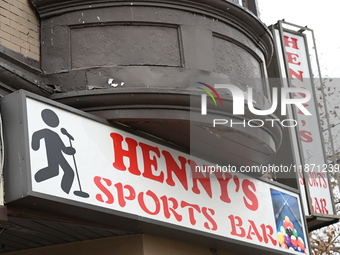 Three people are shot, and one is killed at Henny's Sports Bar in the North Philly neighborhood of Philadelphia, Pennsylvania, United States...