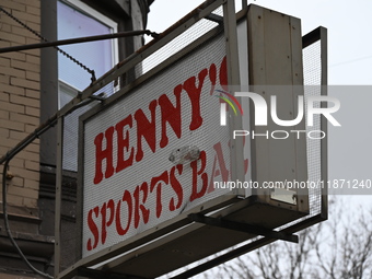 Three people are shot, and one is killed at Henny's Sports Bar in the North Philly neighborhood of Philadelphia, Pennsylvania, United States...