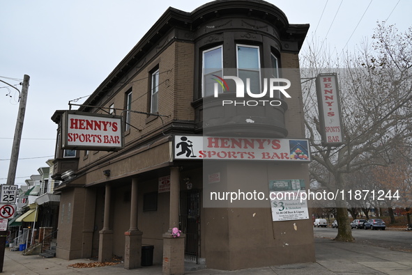 Three people are shot, and one is killed at Henny's Sports Bar in the North Philly neighborhood of Philadelphia, Pennsylvania, United States...