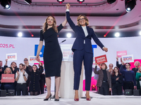 Agnieszka Dziemianowicz-Bak (Polish 
Minister of Family, Labour, and Social Policy) and Magdalena Biejat (Candidate for the Office of Presid...