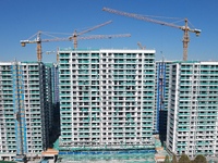 A newly built residential complex is shown in Hangzhou, China, on December 16, 2024. (