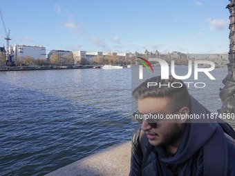 A general view of the city of London in London, United Kingdom, on December 13, 2024. (