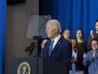 President Joe Biden signs a proclamation establishing a national monument to honor the first female Cabinet secretary, Frances Perkins, the...