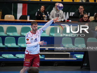 Ionut Stanescu participates in a match of the Orlen Superliga between WKS Slask Wroclaw and Wybrzeze Gdansk in Wroclaw, Poland, on December...