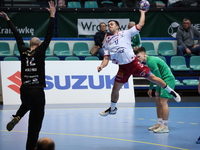 Mateusz Goralski participates in a match of the Orlen Superliga between WKS Slask Wroclaw and Wybrzeze Gdansk in Wroclaw, Poland, on Decembe...