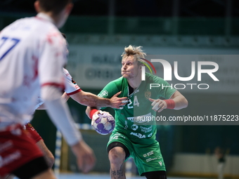 KRZYSZTOF GADEK participates in a match of the Orlen Superliga between WKS Slask Wroclaw and Wybrzeze Gdansk in Wroclaw, Poland, on December...