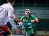 KRZYSZTOF GADEK participates in a match of the Orlen Superliga between WKS Slask Wroclaw and Wybrzeze Gdansk in Wroclaw, Poland, on December...