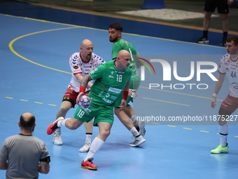 Mateusz Jankowski participates in a match of the Orlen Superliga between WKS Slask Wroclaw and Wybrzeze Gdansk in Wroclaw, Poland, on Decemb...